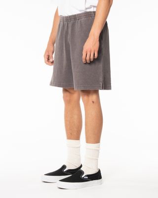 CARHARTT WIP HARPER SWEAT SHORT TOBACCO