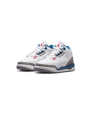 DM0967-104-34 AIR JORDAN 3 RETRO TRUE BLUE GS