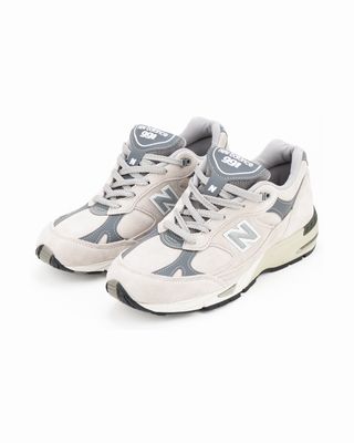 W NEW BALANCE MADE IN UK 991v1 GREY