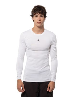 apparel-62 JORDAN SPORT LS BASELAYER WHITE