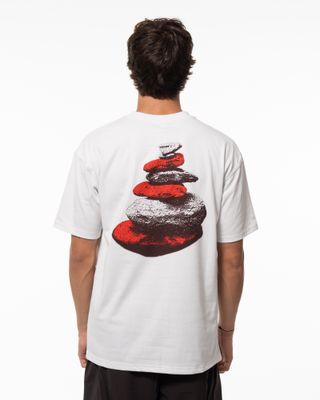 NIKE ACG STACKED ROCKS SS TEE WHITE