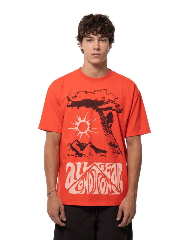 NIKE ACG 16B SS TEE LIGHT CRIMSON