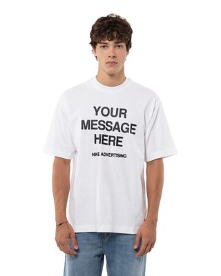 NIKE NSW YMH SS TEE WHITE
