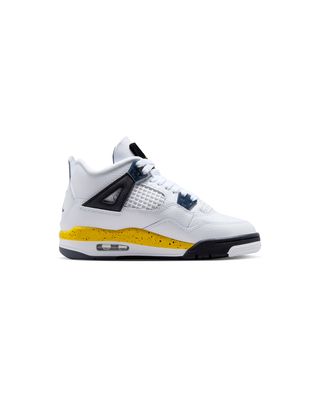 AIR JORDAN 4 RETRO RARE AIR GS WHITE/TOUR YELLOW