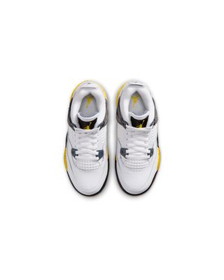 AIR JORDAN 4 RETRO RARE AIR PS WHITE/TOUR YELLOW