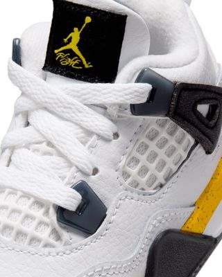 AIR JORDAN 4 RETRO RARE AIR TD WHITE/TOUR YELLOW