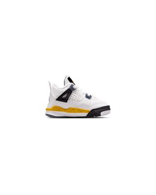 AIR JORDAN 4 RETRO RARE AIR TD WHITE/TOUR YELLOW