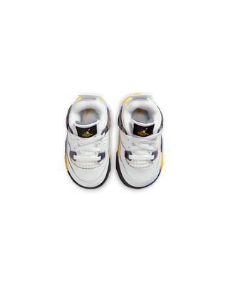 AIR JORDAN 4 RETRO RARE AIR TD WHITE/TOUR YELLOW