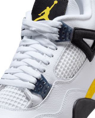 AIR JORDAN 4 RETRO RARE AIR WHITE/TOUR YELLOW