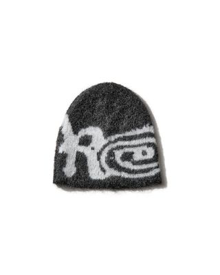 ROA VORTEX MOHAIR BEANIE BLACK