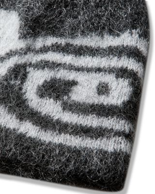 ROA VORTEX MOHAIR BEANIE BLACK