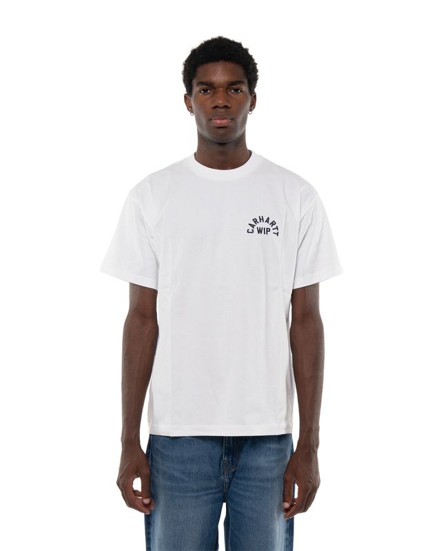 CARHARTT WIP ARCH SCRIPT SS TEE WHITE