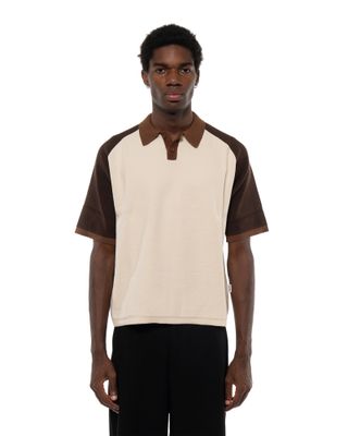 ARTE KNIT POLO CREAM