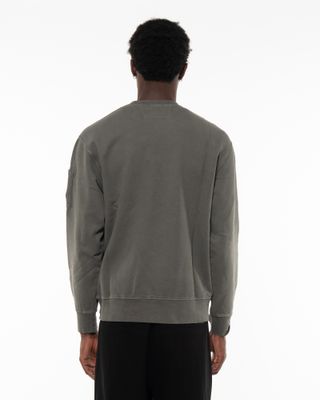 C.P. COMPANY BRUSHED FLEECE LENS SWEAT