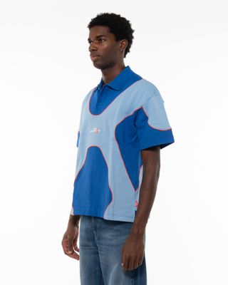 JORDAN X AWAKE NY POLO LT BLUE
