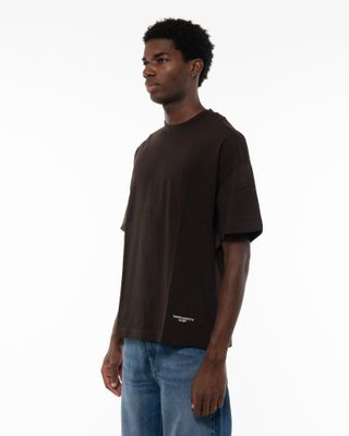 CARHARTT WIP CHAPTER SS TEE TOBACCO