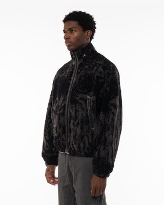 ROA EWE FURRY JACKET DARK BROWN