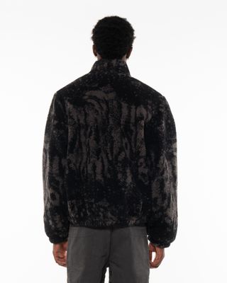 ROA EWE FURRY JACKET DARK BROWN