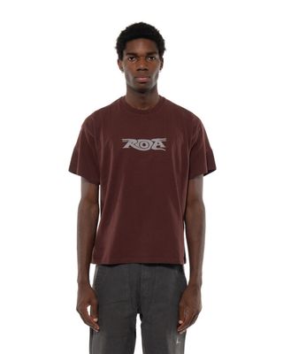 ROA TWO SNAKES REFLECTIVE SS TEE RED