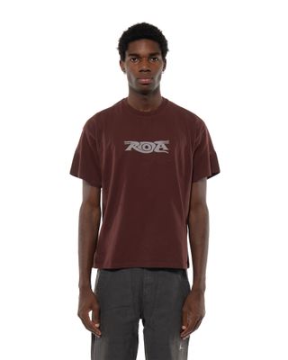 ROA TWO SNAKES REFLECTIVE SS TEE RED