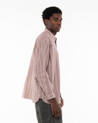 apparel-169 LEVI'S BLUE TAB BD SHIRT PINK STRIPE