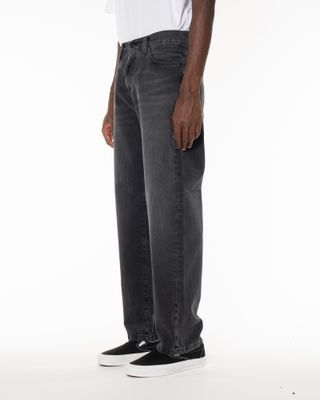 CARHARTT WIP LANDON PANT BLACK MARBLE
