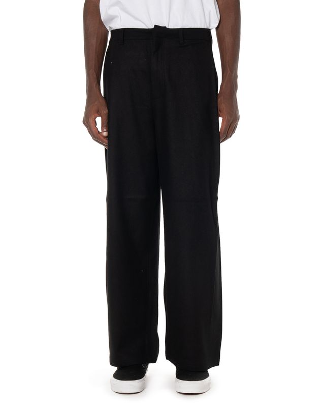 apparel-220 ARTE WOOL PLEATED GALLERY PANT BLACK