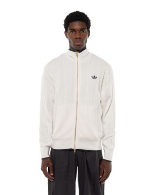 apparel-44 ADIDAS FIREBIRD KNIT TRACK TOP WHITE
