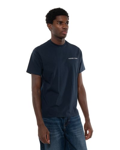 POP TRADING COMPANY FISH EYE SS TEE NAVY