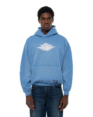 JORDAN FLIGHT WINGS HOODIE BLUE BEYOND