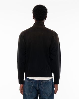 ARTE SUNFADE UNIFORM ZIP SWEAT BLACK