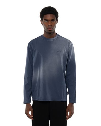 ARTE STENCIL SUNFADE LONGSLEEVE NAVY