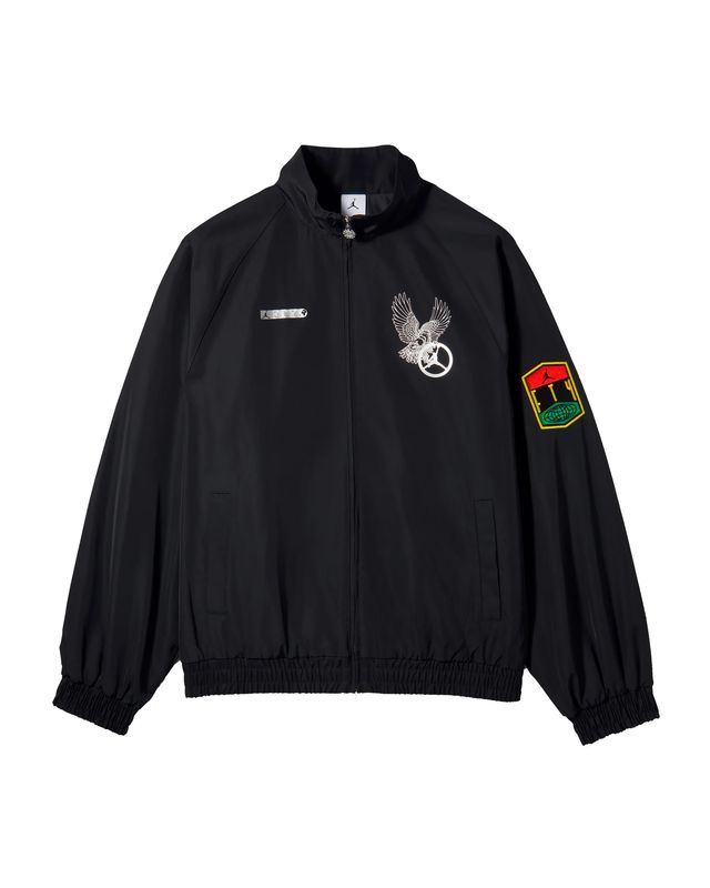 JORDAN X FTY TRACK JACKET BLACK