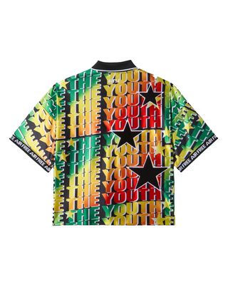 fty-tee-r JORDAN X FTY FOOTBALL JERSEY WHITE