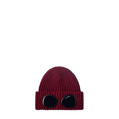 C.P. COMPANY MERINO WOOL GOGGLE BEANIE