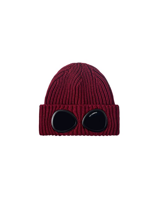 C.P. COMPANY MERINO WOOL GOGGLE BEANIE