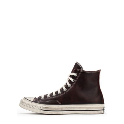 CONVERSE CHUCK 70 HI BURNISHED LEATHER BRICK