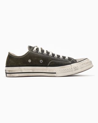 A20049C-1 CONVERSE CHUCK 70 OX BURNISHED LEATHER MOSS