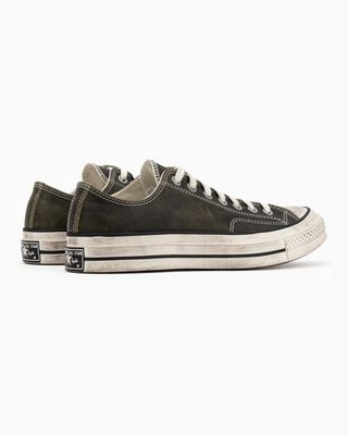 A20049C-5 CONVERSE CHUCK 70 OX BURNISHED LEATHER MOSS