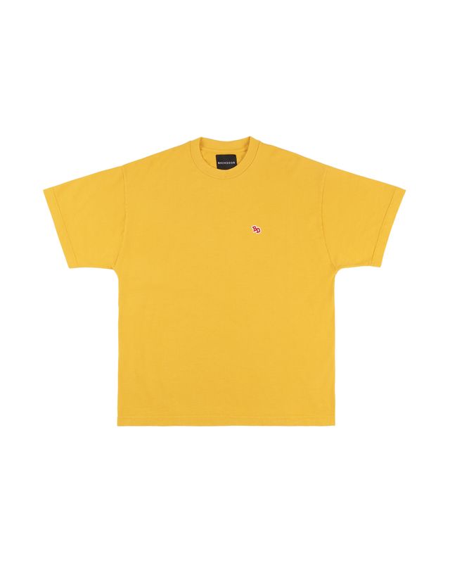 BACK DOOR PREMIUM PATCH SS TEE MUSTARD
