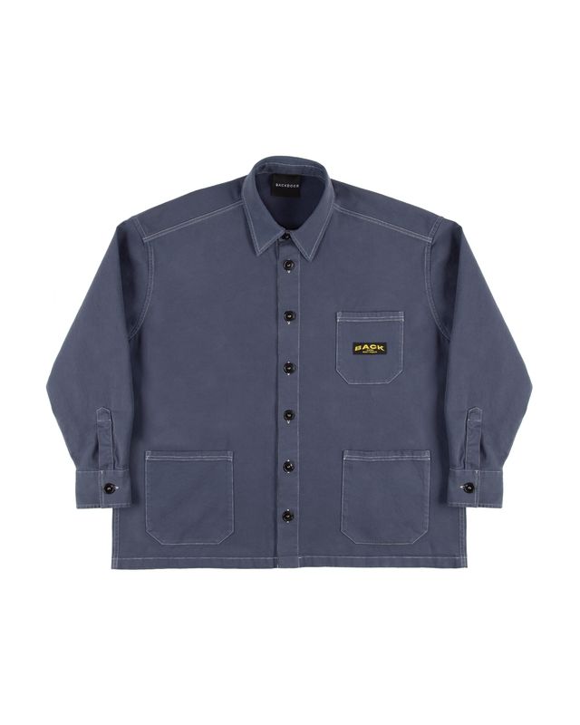 BACK DOOR WORKWEAR OVERSHIRT NAVY