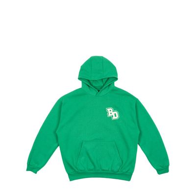 BACK DOOR COLLEGE HOODIE CHRISTMAS GREEN