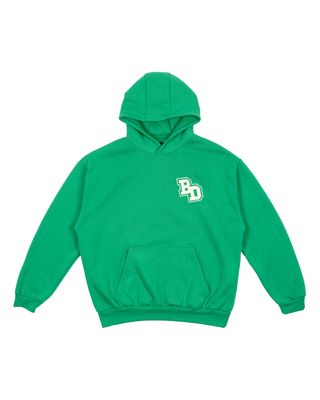 BACK DOOR COLLEGE HOODIE CHRISTMAS GREEN