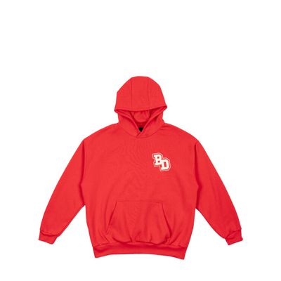 BACK DOOR COLLEGE HOODIE CHRISTMAS RED