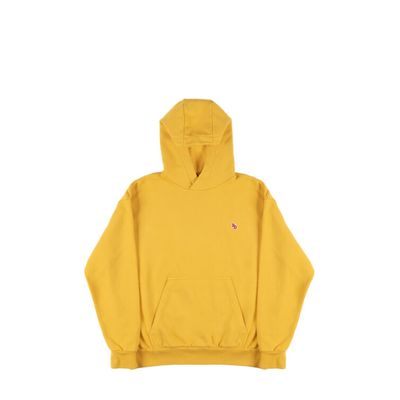 BACK DOOR PREMIUM PATCH HOODIE MUSTARD
