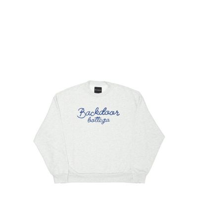 BACK DOOR HERITAGE CREWNECK ASH GREY