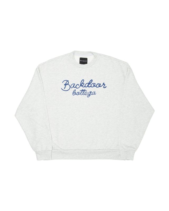 BACK DOOR HERITAGE CREWNECK ASH GREY
