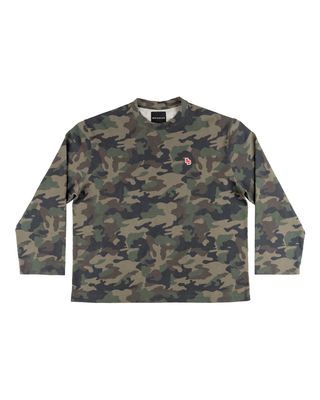 BACK DOOR LS TEE WASHED CAMO