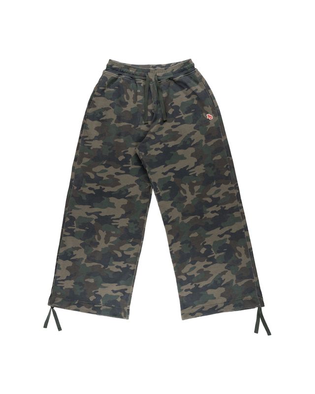 BACK DOOR WIDE PANT WASHED CAMO