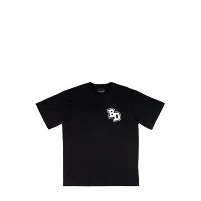 BACK DOOR COLLEGE TEE BLACK
